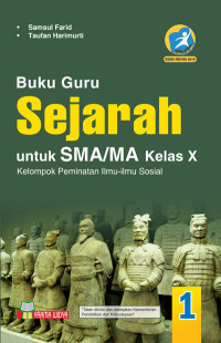 Image of Buku Guru Sejarah SMA Kelas X K13 Ed. Revisi