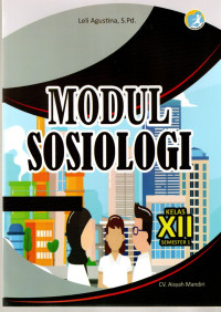 Image of MODUL SOSIOLOGI KELAS XII SEMESTER 1 KURIKULUM 2013