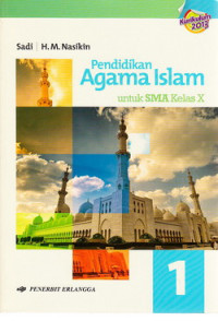 Image of Pendidikan Agama Islam 1 SMA Kelas X K13 Erlangga