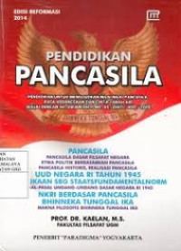 Image of Pendidikan Pancasila Edisi Reformasi 2014